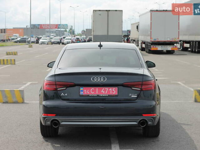 Ауді А4 2018 у Львові на Automoto.ua Синій Ауді А4, об'ємом двигуна 1.98 л та пробігом 150 тис. км за 16300 $, фото 9 на Automoto.ua
