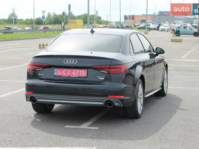 Ауді А4 2018 у Львові на Automoto.ua Синій Ауді А4, об'ємом двигуна 1.98 л та пробігом 150 тис. км за 16300 $, фото 8 на Automoto.ua