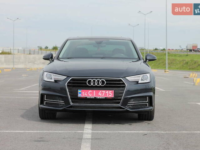 Ауді А4 2018 у Львові на Automoto.ua Синій Ауді А4, об'ємом двигуна 1.98 л та пробігом 150 тис. км за 16300 $, фото 2 на Automoto.ua