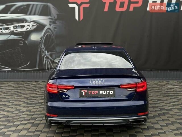 Ауді А4 2019 у Львові на Automoto.ua Синій Ауді А4, об'ємом двигуна 1.98 л та пробігом 193 тис. км за 16800 $, фото 21 на Automoto.ua