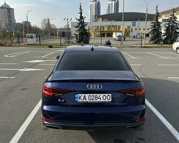 Синий Ауди А4, объемом двигателя 1.98 л и пробегом 140 тыс. км за 19900 $, фото 5 на Automoto.ua