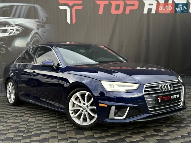 Ауді А4 2019 у Львові на Automoto.ua Синій Ауді А4, об'ємом двигуна 1.98 л та пробігом 193 тис. км за 16800 $, фото 7 на Automoto.ua