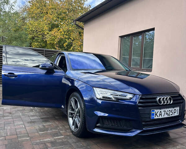 Синий Ауди А4, объемом двигателя 2 л и пробегом 83 тыс. км за 20700 $, фото 6 на Automoto.ua