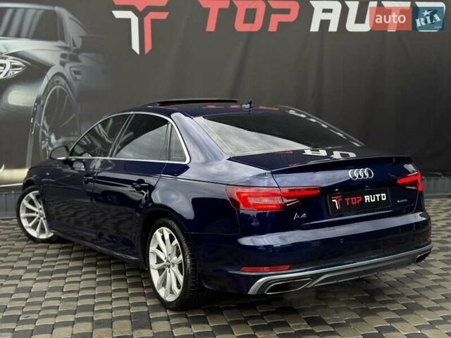 Ауді А4 2019 у Львові на Automoto.ua Синій Ауді А4, об'ємом двигуна 1.98 л та пробігом 193 тис. км за 16800 $, фото 19 на Automoto.ua