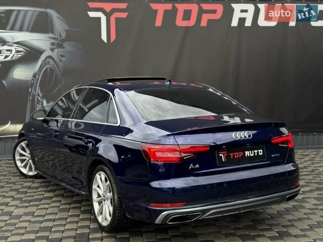 Ауді А4 2019 у Львові на Automoto.ua Синій Ауді А4, об'ємом двигуна 1.98 л та пробігом 193 тис. км за 16800 $, фото 18 на Automoto.ua