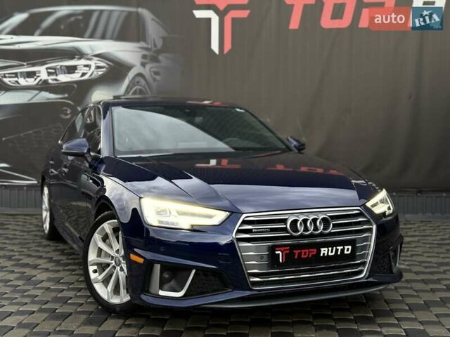 Ауді А4 2019 у Львові на Automoto.ua Синій Ауді А4, об'ємом двигуна 1.98 л та пробігом 193 тис. км за 16800 $, фото 9 на Automoto.ua