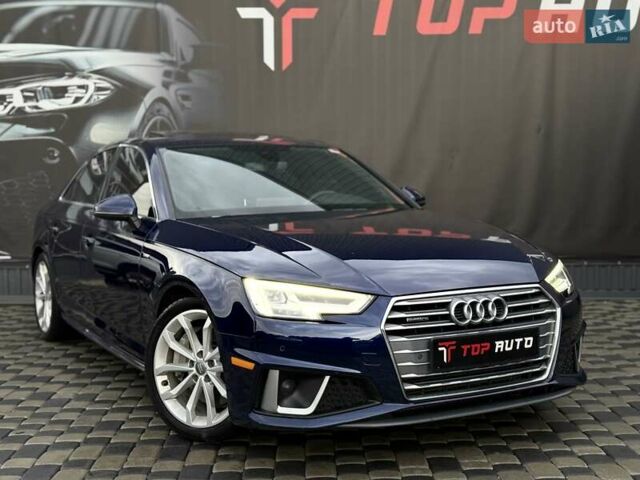 Ауді А4 2019 у Львові на Automoto.ua Синій Ауді А4, об'ємом двигуна 1.98 л та пробігом 193 тис. км за 16800 $, фото 8 на Automoto.ua