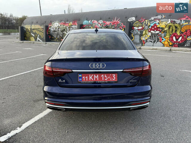 Синій Ауді А4, об'ємом двигуна 2 л та пробігом 82 тис. км за 25000 $, фото 11 на Automoto.ua