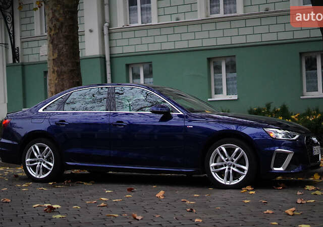Синій Ауді А4, об'ємом двигуна 1.98 л та пробігом 63 тис. км за 30200 $, фото 1 на Automoto.ua
