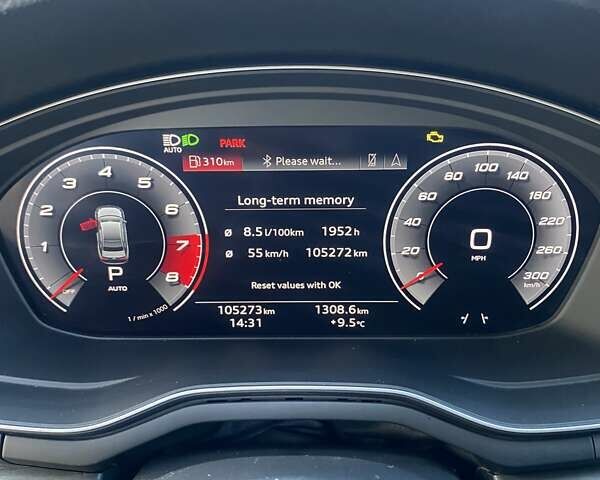 Синий Ауди А4, объемом двигателя 1.98 л и пробегом 106 тыс. км за 26999 $, фото 22 на Automoto.ua