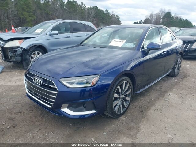 Синий Ауди А4, объемом двигателя 2 л и пробегом 104 тыс. км за 19300 $, фото 2 на Automoto.ua