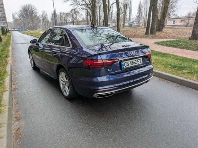 Синий Ауди А4, объемом двигателя 2 л и пробегом 83 тыс. км за 30000 $, фото 3 на Automoto.ua