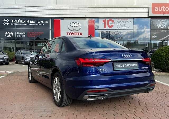 Ауді А4 2020 у Хмельницькому на Automoto.ua Синій Ауді А4, об'ємом двигуна 1.98 л та пробігом 129 тис. км за 29400 $, фото 2 на Automoto.ua