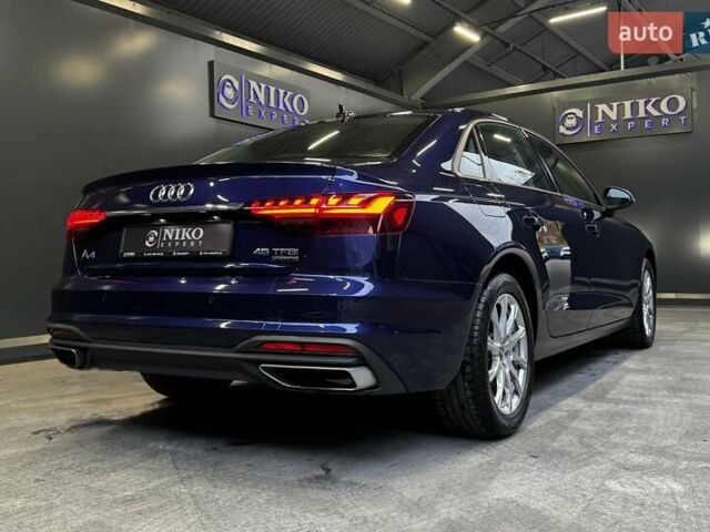 Синий Ауди А4, объемом двигателя 2 л и пробегом 54 тыс. км за 28000 $, фото 15 на Automoto.ua