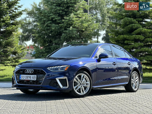 Синій Ауді А4, об'ємом двигуна 2 л та пробігом 50 тис. км за 27000 $, фото 1 на Automoto.ua