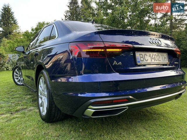Синий Ауди А4, объемом двигателя 1.98 л и пробегом 34 тыс. км за 25900 $, фото 2 на Automoto.ua