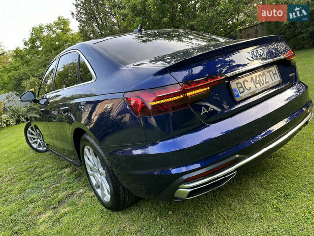 Синий Ауди А4, объемом двигателя 1.98 л и пробегом 34 тыс. км за 25900 $, фото 1 на Automoto.ua