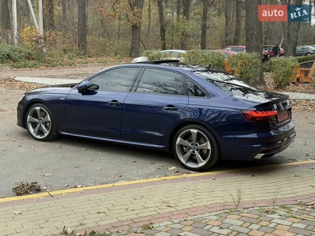 Синий Ауди А4, объемом двигателя 1.98 л и пробегом 80 тыс. км за 30500 $, фото 2 на Automoto.ua
