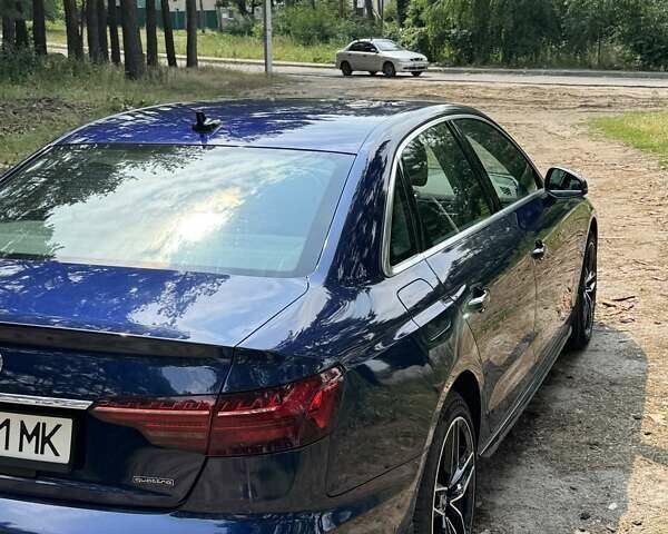Синий Ауди А4, объемом двигателя 1.98 л и пробегом 5 тыс. км за 26500 $, фото 6 на Automoto.ua