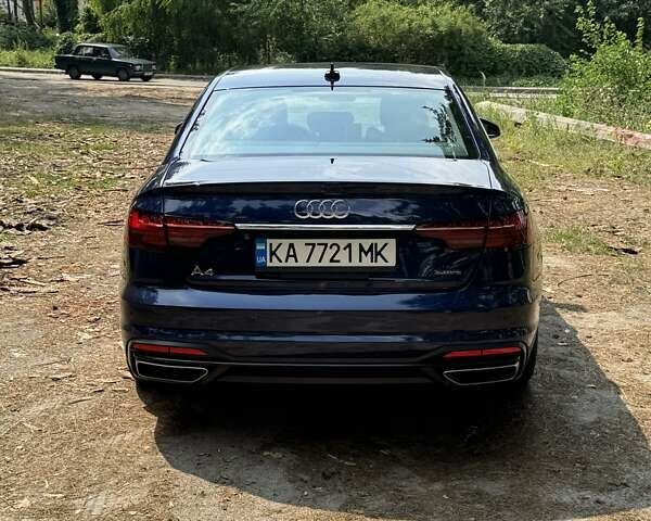Синий Ауди А4, объемом двигателя 1.98 л и пробегом 5 тыс. км за 26500 $, фото 4 на Automoto.ua