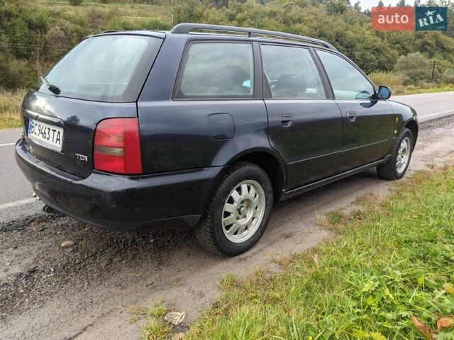 Синий Ауди А4, объемом двигателя 1.9 л и пробегом 425 тыс. км за 2550 $, фото 14 на Automoto.ua