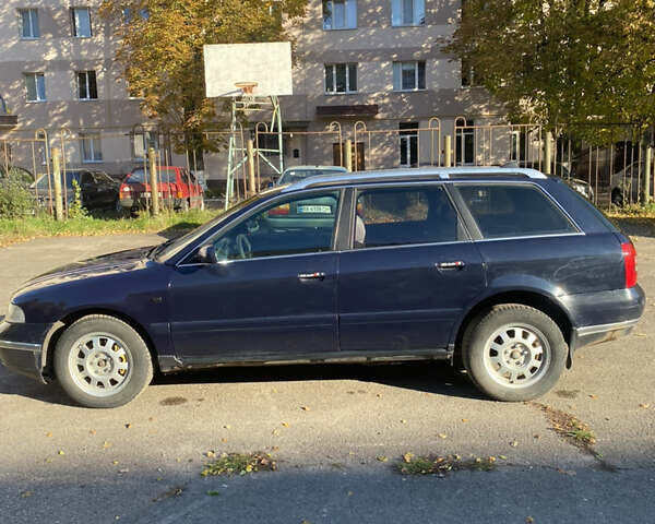 Синий Ауди А4, объемом двигателя 1.9 л и пробегом 476 тыс. км за 3500 $, фото 6 на Automoto.ua