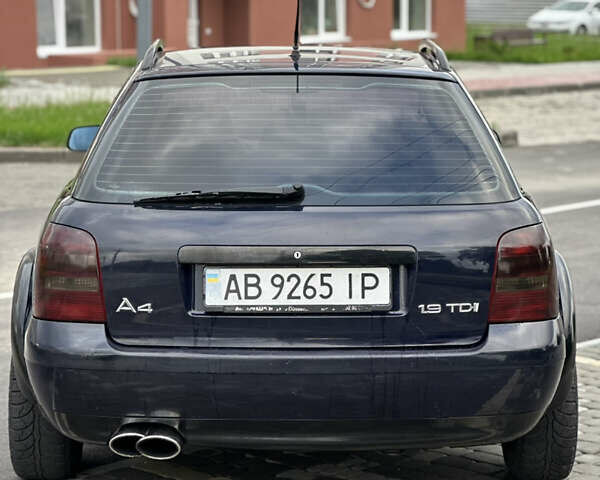 Синий Ауди А4, объемом двигателя 1.9 л и пробегом 320 тыс. км за 4750 $, фото 22 на Automoto.ua
