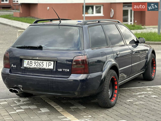 Синий Ауди А4, объемом двигателя 1.9 л и пробегом 320 тыс. км за 4750 $, фото 23 на Automoto.ua