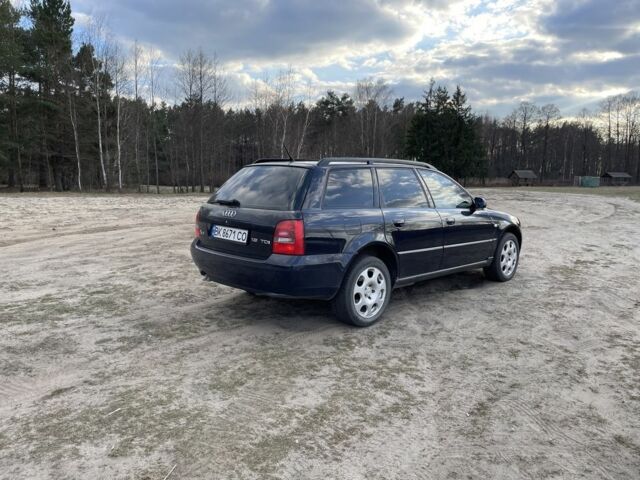 Синий Ауди А4, объемом двигателя 1.9 л и пробегом 350 тыс. км за 4200 $, фото 4 на Automoto.ua