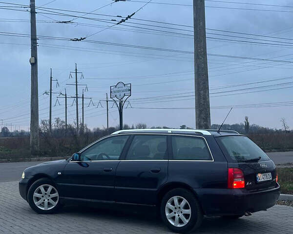 Синий Ауди А4, объемом двигателя 2.5 л и пробегом 290 тыс. км за 3500 $, фото 2 на Automoto.ua