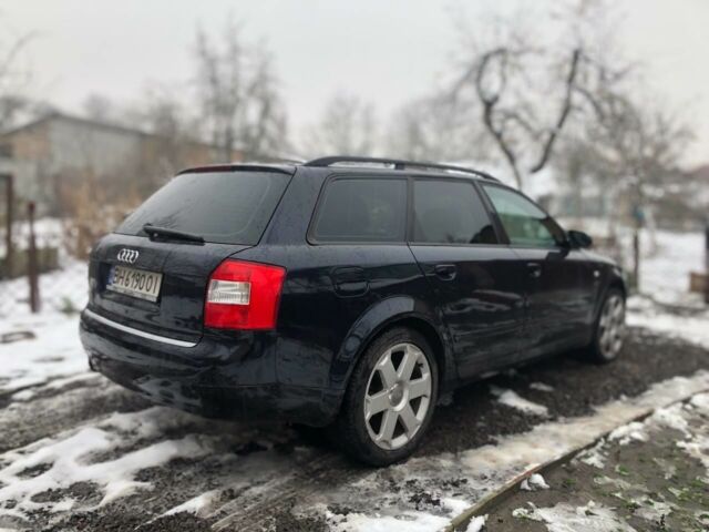 Синій Ауді А4, об'ємом двигуна 2 л та пробігом 248 тис. км за 4500 $, фото 1 на Automoto.ua