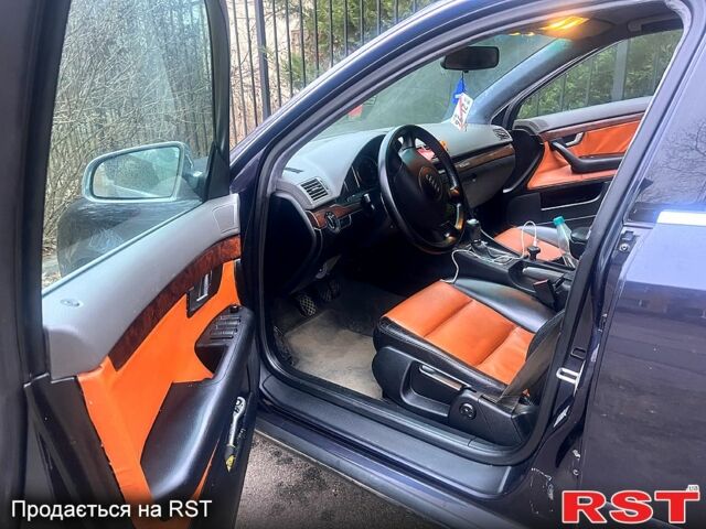 Синий Ауди А4, объемом двигателя 2.5 л и пробегом 398 тыс. км за 6000 $, фото 10 на Automoto.ua