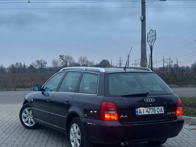 Синій Ауді А4, об'ємом двигуна 2.5 л та пробігом 200 тис. км за 3600 $, фото 6 на Automoto.ua
