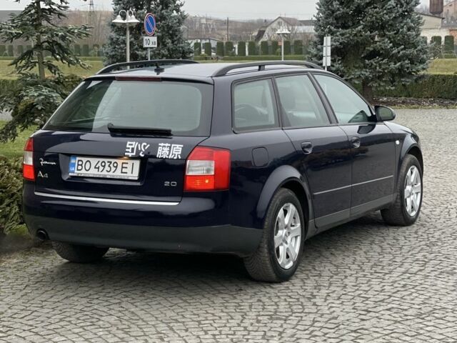 Синій Ауді А4, об'ємом двигуна 2 л та пробігом 202 тис. км за 4300 $, фото 12 на Automoto.ua