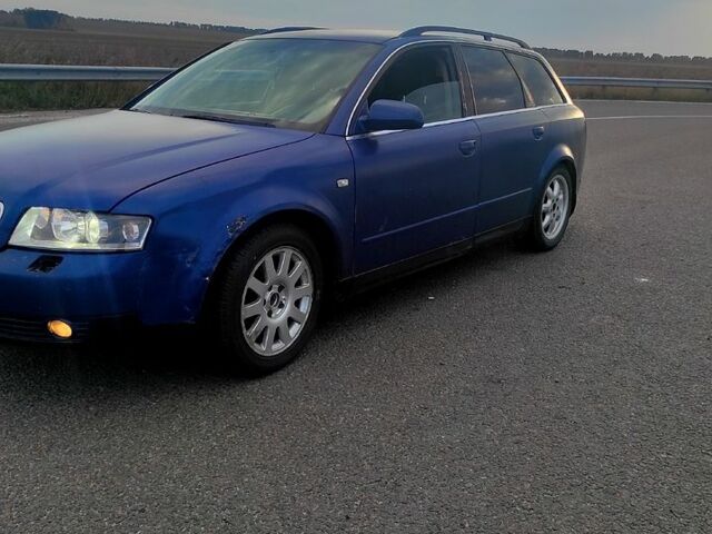 Синий Ауди А4, объемом двигателя 2.5 л и пробегом 0 тыс. км за 4000 $, фото 4 на Automoto.ua