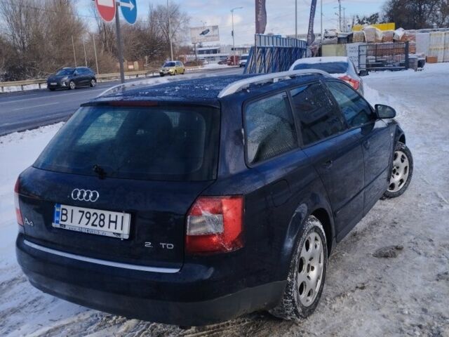 Синій Ауді А4, об'ємом двигуна 2.5 л та пробігом 340 тис. км за 2900 $, фото 3 на Automoto.ua