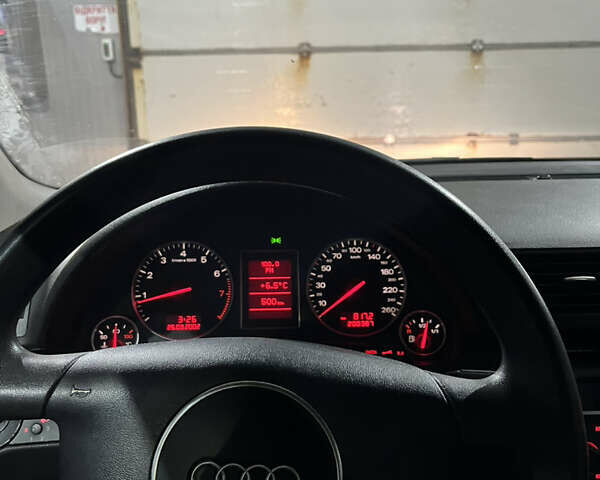 Синий Ауди А4, объемом двигателя 2 л и пробегом 205 тыс. км за 4000 $, фото 14 на Automoto.ua