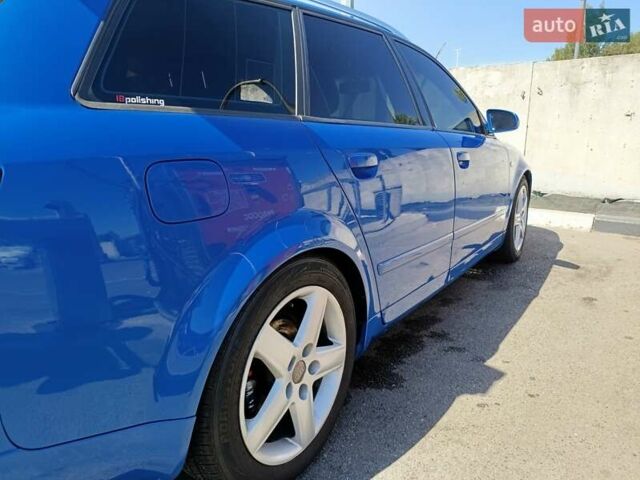 Синий Ауди А4, объемом двигателя 2.5 л и пробегом 410 тыс. км за 5000 $, фото 15 на Automoto.ua