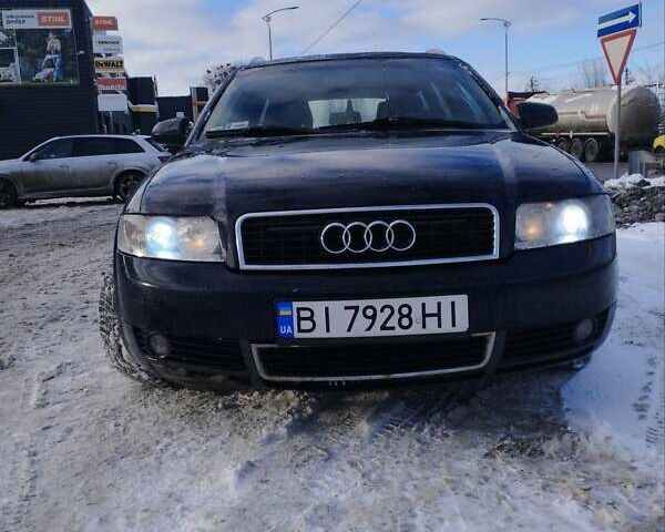 Синий Ауди А4, объемом двигателя 2.5 л и пробегом 340 тыс. км за 2900 $, фото 1 на Automoto.ua