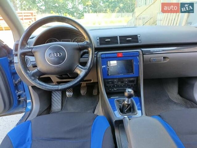 Синий Ауди А4, объемом двигателя 2.5 л и пробегом 410 тыс. км за 5000 $, фото 3 на Automoto.ua
