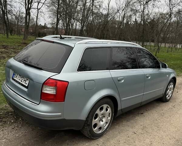 Синий Ауди А4, объемом двигателя 2.5 л и пробегом 360 тыс. км за 5000 $, фото 2 на Automoto.ua
