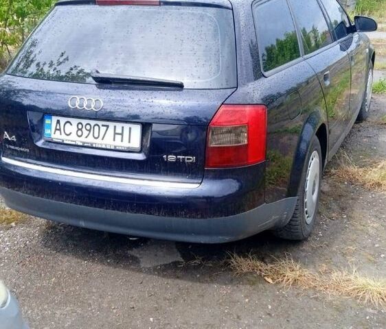 Синий Ауди А4, объемом двигателя 1.9 л и пробегом 3 тыс. км за 4800 $, фото 2 на Automoto.ua