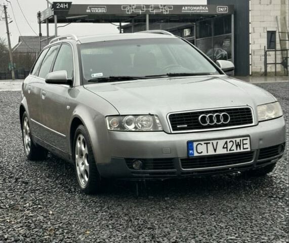 Синий Ауди А4, объемом двигателя 2.5 л и пробегом 290 тыс. км за 2400 $, фото 3 на Automoto.ua