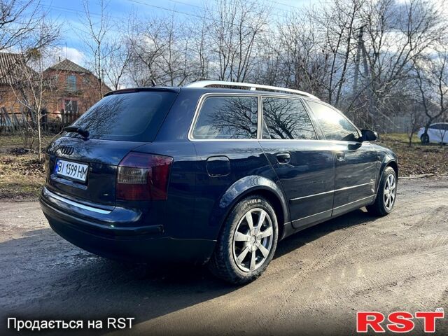 Синій Ауді А4, об'ємом двигуна 2.5 л та пробігом 395 тис. км за 6600 $, фото 2 на Automoto.ua