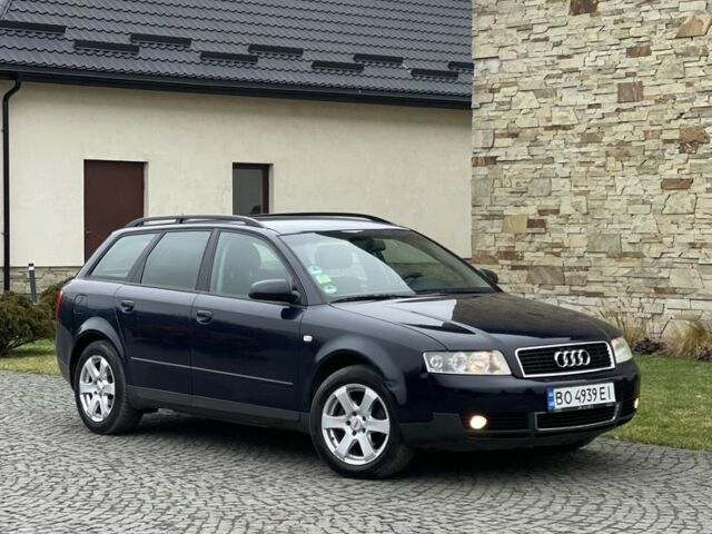 Синій Ауді А4, об'ємом двигуна 2 л та пробігом 202 тис. км за 4300 $, фото 9 на Automoto.ua