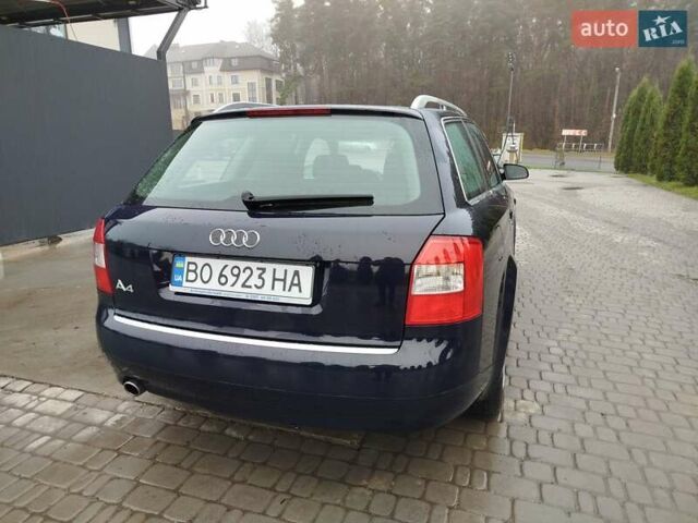 Синій Ауді А4, об'ємом двигуна 1.6 л та пробігом 189 тис. км за 4999 $, фото 11 на Automoto.ua