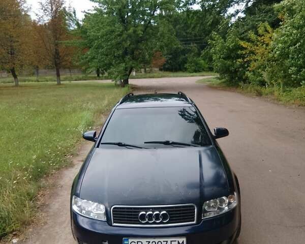 Синий Ауди А4, объемом двигателя 2.5 л и пробегом 328 тыс. км за 3500 $, фото 14 на Automoto.ua