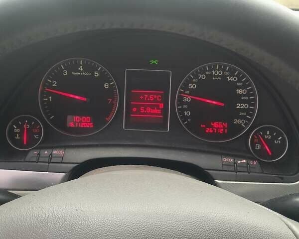 Синий Ауди А4, объемом двигателя 2 л и пробегом 267 тыс. км за 5500 $, фото 9 на Automoto.ua