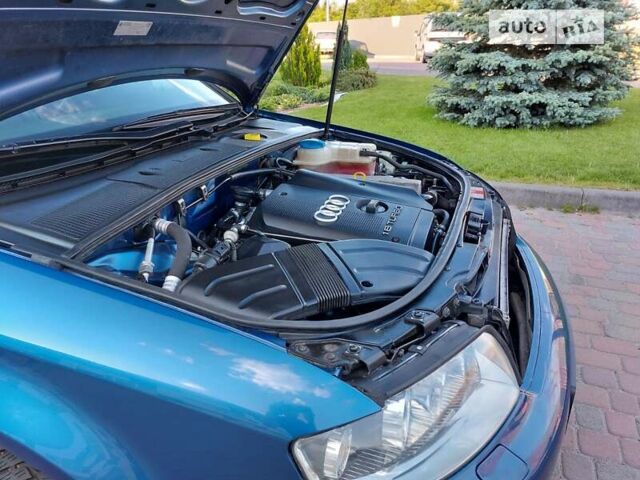 Синий Ауди А4, объемом двигателя 1.8 л и пробегом 195 тыс. км за 5800 $, фото 85 на Automoto.ua