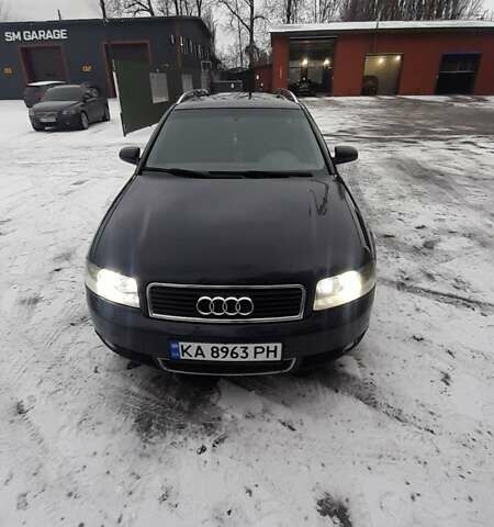 Синий Ауди А4, объемом двигателя 2.5 л и пробегом 270 тыс. км за 5300 $, фото 8 на Automoto.ua